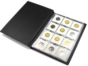 Альбом для коллекции 120 монет в холдерах PCCB