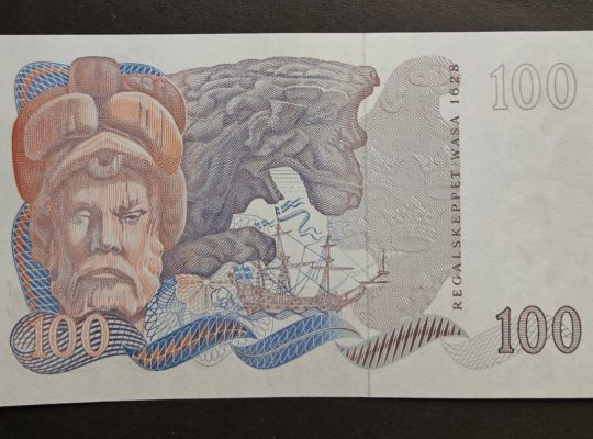 🇸🇪 Швеция. 100 крон 1976 г.