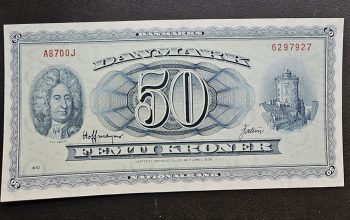 🇩🇰 Дания 50 крон 1970г.