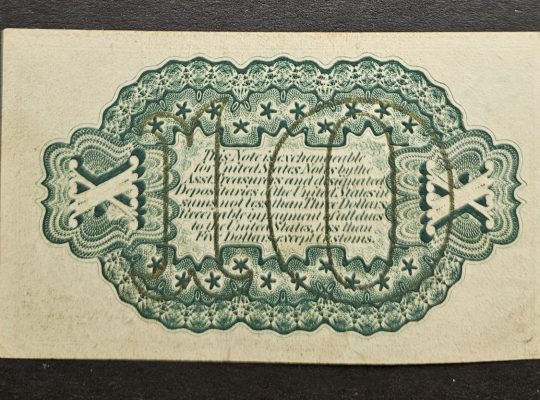 🇺🇲 США Банкнота 10 центов 1863 года.