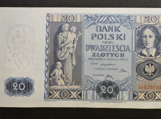 🇵🇱 Польша 20 злотых 1936 года.