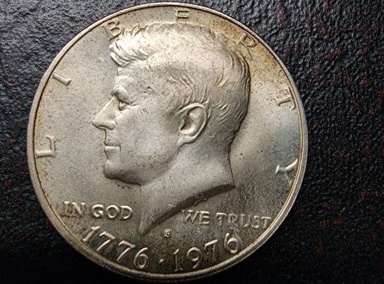 🇺🇲 США HALF DOLLAR 50 центов 1976 года,