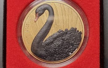 Монета 🇨🇲 Камерун 1000 франков CFA 2019 г. (Black Swan)