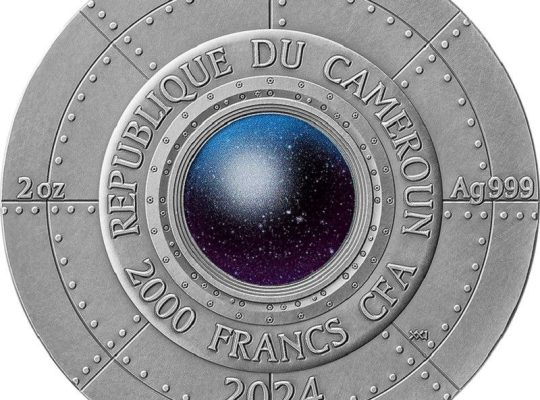 Монета 🇨🇲 Камерун 2000 франков CFA 2024 г. «Инцидент с НЛО в Розуэлле».