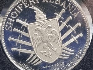 Монета 🇦🇱 Албания 5 Лек 1970г. ЛЕЖСКАЯ ЛИГА