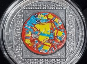 Монета 🇨🇰 Острова Кука $ 20 долларов 2021г. Камень Койолксауки.