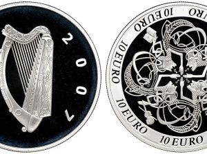 Монета 🇮🇪 Ирландия 10 Евро 2007г. «Кельтская культура»
