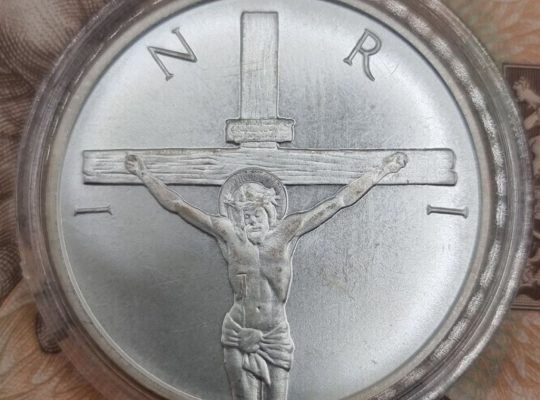 🇺🇲 США Раунд (Round) INRI — Iesus Nazarenus Rex Iudaorum