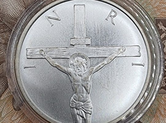 🇺🇲 США Раунд (Round) INRI — Iesus Nazarenus Rex Iudaorum