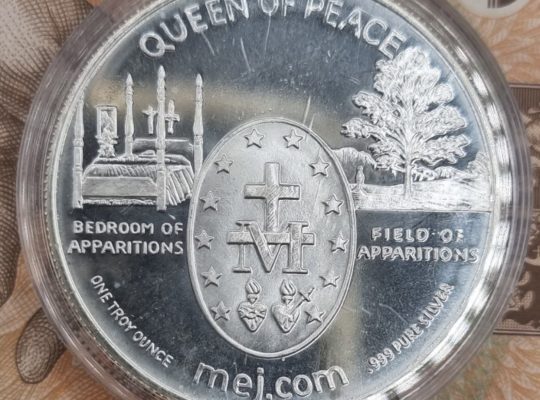 🇺🇲 США Раунд серебро (Round silver) Чудотворная медаль Междугорья